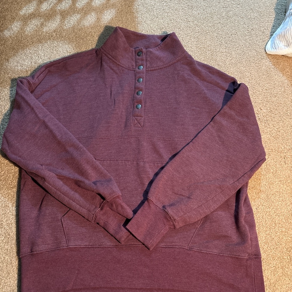 Men's Burgundy Sweater